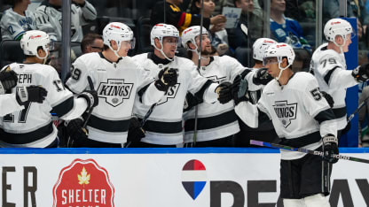 Quinton Byfield with a Goal vs. Vancouver Canucks