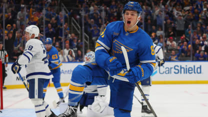 Toronto Maple Leafs St. Louis Blues game recap March 28 2026