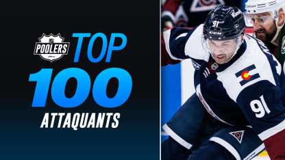 Poolers : Le top-100 des attaquants
