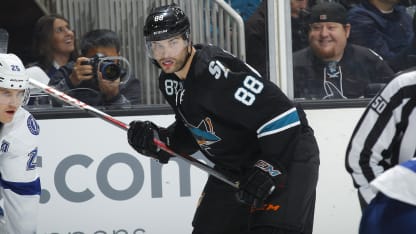 Brent Burns first game in streak