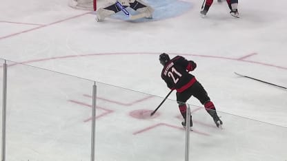 CBJ@CAR: Nikishin scores SHG against Elvis Merzlikins