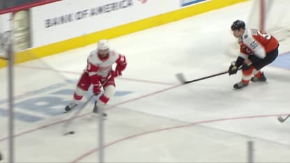 DET@PHI: DeBrincat scores goal against Samuel Ersson