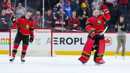 Linus Ullmark Ottawa Senators vinnare men blickar redan framåt