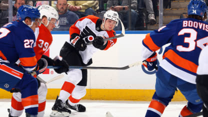 PHI@NYI: Bump scores goal against Ilya Sorokin