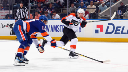 PHI@NYI: Sanheim scores goal against Ilya Sorokin