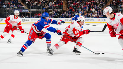 Detroit Red Wings New York Rangers game recap April 4 2026