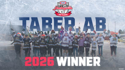 Taber, Alberta named Kraft Hockeyville 2026 winner