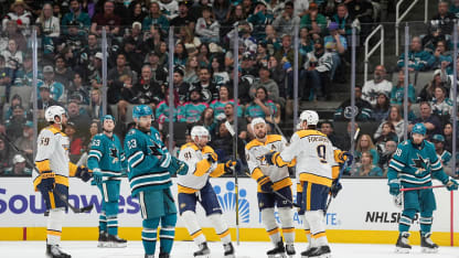 NSH@SJS: Forsberg scores goal against Yaroslav Askarov