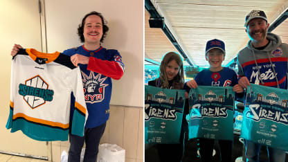 New York Rangers Sirens fans enjoy NHL PWHL doubleheader
