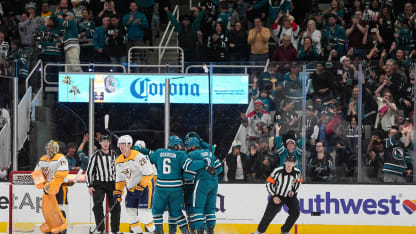 Leddy nets his first with the Sharks