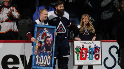 Brent Burns 1000 consecutive games