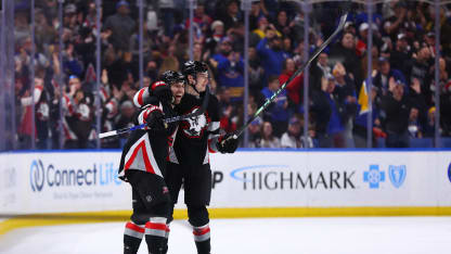 Jack Quinn with a Goal vs. Tampa Bay Lightning