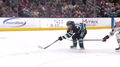 Eklund goes five-hole on the breakaway