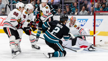 Smith buries one-timer for 100th point