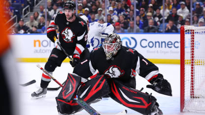 Luukkonen torjui Sabresille tärkeän voiton