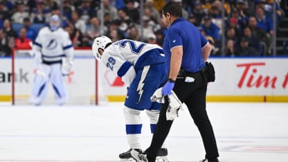 Holmberg utgick när Lightnings förlorade