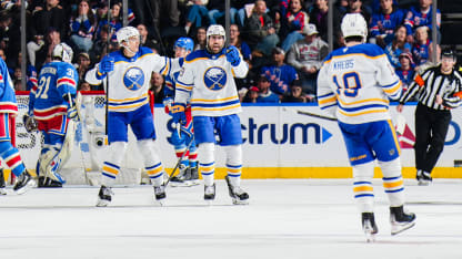 Buffalo Sabres New York Rangers game recap April 8, 2026