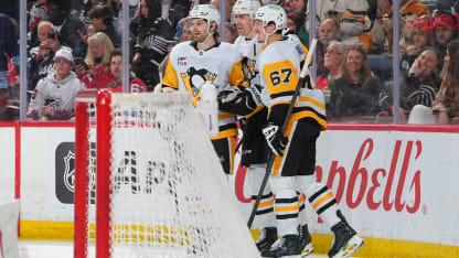 Penguins score 2 in 9 seconds
