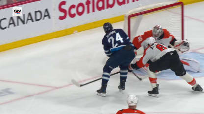 Fleury pots the rebound