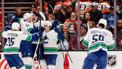 Douglas nets his 1st NHL goal