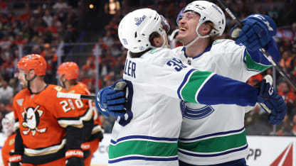 Vancouver Canucks Anaheim Ducks game recap April 12 2026
