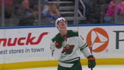 MIN@STL: Yurov scores PPG against Joel Hofer