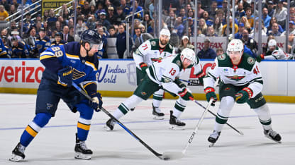 Minnesota Wild St. Louis Blues game recap April 13 2026