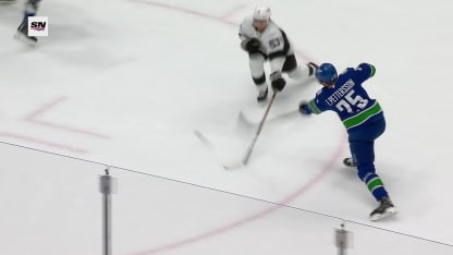 Pettersson breaks the ice