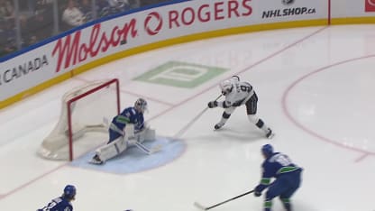 LAK@VAN: Kempe scores goal against Kevin Lankinen
