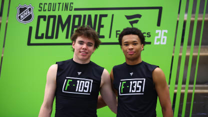 Jaxon Cover and Ryder Cali NHL scouting combine