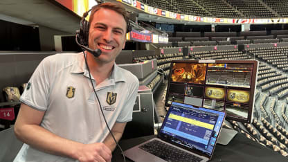 Golden Knights director of entertainment experience cherishing role