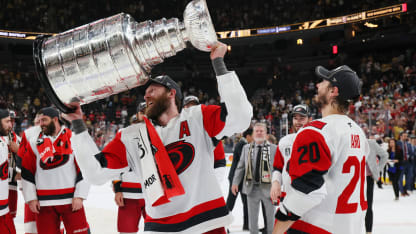 Hurricanes core rewarded with Stanley Cup after years of heartbreak