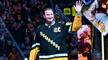 Mario Lemieux PIT jagr retirement night