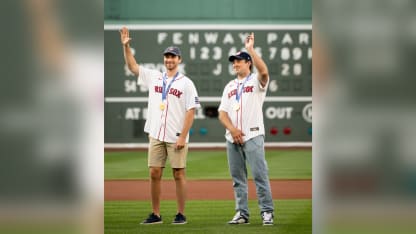 Red Sox first pitch