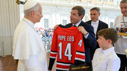Pope Leo Hurricanes jersey