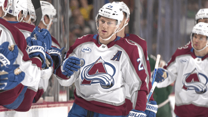 MacKinnon starts the scoring