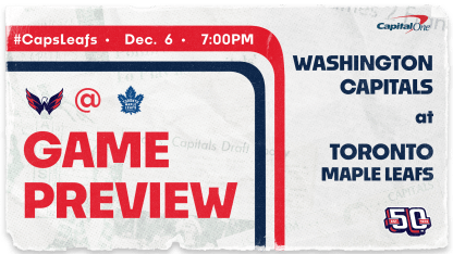 Caps Take to Road in Toronto