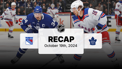 Resumen: NYR 4, TOR 1