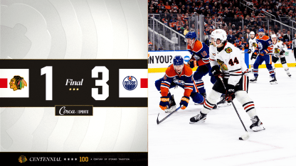 RECAP: Blackhawks Come Up Short Against Oilers