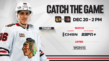 PREVIEW: Chicago Wraps Three-Game Road Trip in Ottawa