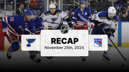 STL at NYR | Recap