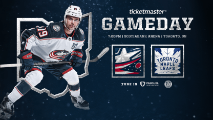 blue jackets preview road trip continues in toronto