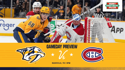 Canadiens vs. Preds Preview