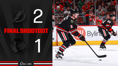 Tampa Bay Lightning Chicago Blackhawks game recap January 23, 2026