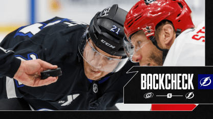 The Backcheck: Tampa Bay Lightning claw back but Carolina Hurricanes shut door late in 4-2 loss