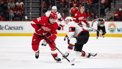 RECAP: Kasper’s two-goal night not enough in Red Wings’ 4-3 preseason overtime loss to Senators