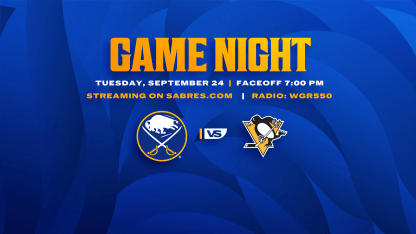 how to watch buffalo sabres pittsburgh penguins preseason roster september 24