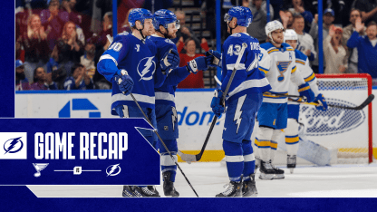 Recap: Tampa Bay Lightning 4, St. Louis Blues 1