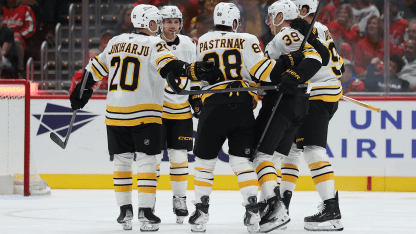 Boston Bruins Washington Capitals game recap October 8 2025