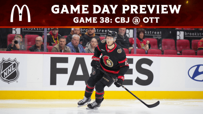 Kleven to return as Jackets visit Sens